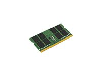 Kingston ValueRAM - DDR4 - módulo - 32 GB - SO-DIMM de 260 contactos - 3200 MHz / PC4-25600 - sin búfer KVR32S22D8/32