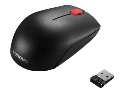  LENOVO  Essential Compact - ratón - 2.4 GHz - negro4Y50R20864