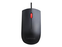 Lenovo Essential - ratón - USB - negro