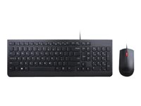 Lenovo Essential Wired Combo - juego de teclado y ratón - español