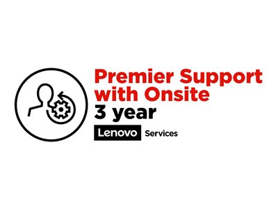  LENOVO  Premier Support with Onsite NBD - ampliación de la garantía - 3 años - in situ5WS0T36118
