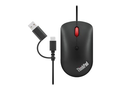  LENOVO  ThinkPad Compact - ratón - USB, USB-C - negro azabache4Y51D20850