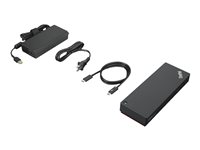 Lenovo ThinkPad Universal Thunderbolt 4 Smart Dock - estación de conexión - Thunderbolt 4 - HDMI, 2 x DP, Thunderbolt - GigE