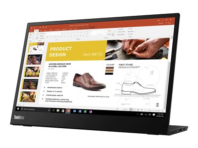  LENOVO  ThinkVision M14 - monitor LED - Full HD (1080p) - 14