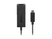 Lenovo USB-C to Ethernet Adapter - adaptador de red - USB-C - Gigabit Ethernet x 1