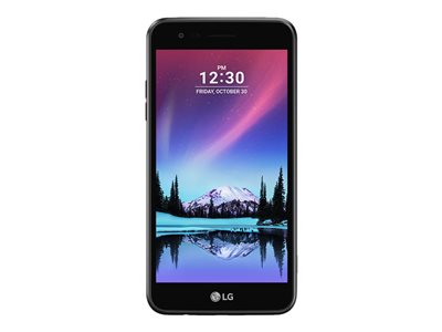  LG  K4 2017 (M160E) - negro - 4G smartphone - 8 GB - GSMLGM160E.AIBRBK