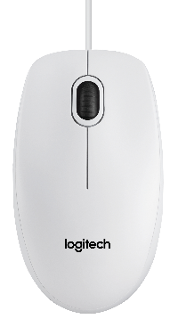 Logitech B100 Ratón Blanco OEM 910-003360