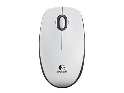  LOGITECH  B100 - ratón - USB - blanco910-003360