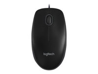 Logitech B100 - ratón - USB - negro 910-003357