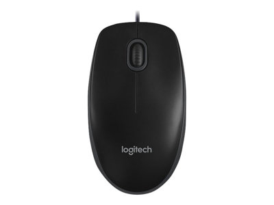  LOGITECH  B100 - ratón - USB - negro910-003357