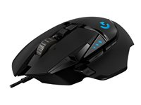 Logitech Gaming Mouse G502 (Hero) - ratón - USB 910-005471