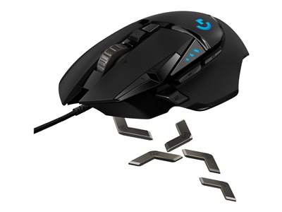  LOGITECH  Gaming Mouse G502 (Hero) - ratón - USB, LIGHTSPEED910-005568