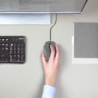 LOGITECH MOUSE M100 - BLACK -  PERPEMEA 910-006652