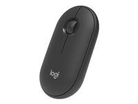 Logitech Pebble M350 - ratón - Bluetooth, 2.4 GHz - grafito 910-005718