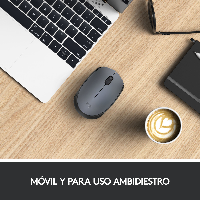 Logitech Ratón Inalambrico M170 NANO RECEPTOR 2.4G 910-004642