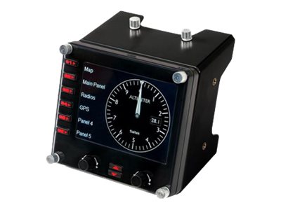  Logitech Saitek Pro Flight Instrument Panel - panel de instrumentos del simulador de vuelo - cableado945-000008
