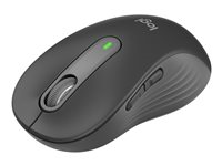 Logitech Signature M650 L for Business - ratón - Bluetooth, 2.4 GHz - grafito 910-006348