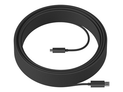  LOGITECH  Strong - cable USB de tipo C - USB Tipo A a 24 pin USB-C - 10 m939-001799