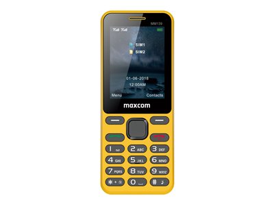  MAXCOM  Classic MM139 - amarillo - teléfono básico - GSMMM139Y