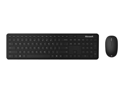  MICROSOFT  Bluetooth Desktop para negocios - juego de teclado y ratón - español - negro mate1AI-00024