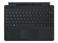 Microsoft Surface Pro Signature Keyboard - teclado - con panel táctil, acelerómetro, bandeja de carga y almacenamiento Surface Slim Pen 2 - QWERTY - español - negro
