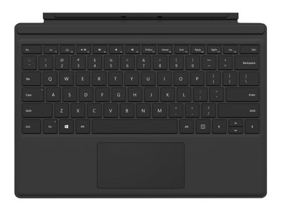  MICROSOFT  Surface Pro Type Cover (M1725) - teclado - con panel táctil, acelerómetro - portugués - negroFMN-00011