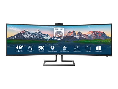  MMD Philips Brilliance P-line 499P9H - monitor LED - curvado - 49