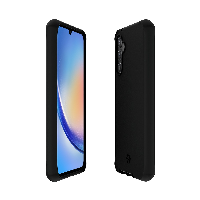 SPECTRUM_R CASE FOR GALAXY A34 ACCS5G - SOLID BLACK MAT - SOFT BAG 066040