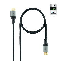 NANO CABLE Cable HDMI 1.4 Nanocable 10.15.1700/ HDMI Macho - HDMI Macho/ 1m/ Negro 10.15.1701