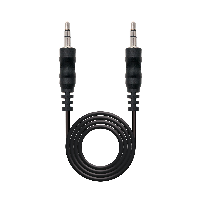Nanocable Cable Audio Estéreo, 3.5/M-3.5/M, 1.5 M 10.24.0101