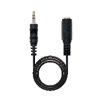 Nanocable Cable Audio Ext.Jack 3.5 M/H 1,5 M 10.24.0201
