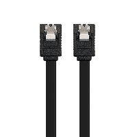 Nanocable Cable SATA III Datos 6G Anclajes 0.5 M 10.18.1001-BK