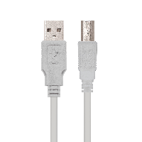 Nanocable Cable USB 2.0 A/M-B/M, Beige, 1.8 m 10.01.0103