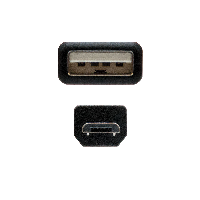 Nanocable Cable USB 2.0 A/M Micro USB B/M 0,8 M 10.01.0500