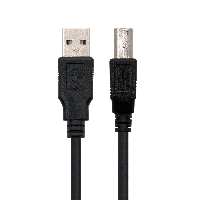 Nanocable Cable USB 2.0 Tipo A - B 1.8 M Negro 10.01.0103-BK