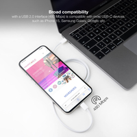 Nanocable Cable USB-C 2.0 60W USB-C/M-M, 1m 10.01.6001-CO