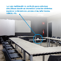 Nanocable Caja conexiones para pizarra sin cables 10.35.0003