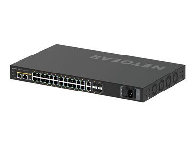  NETGEAR  AV Line M4250-26G4F-PoE+ - conmutador - 24 puertos - Gestionado - montaje en rackGSM4230P-100EUS
