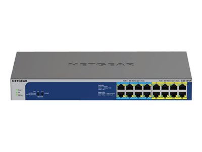  NETGEAR  GS516UP - conmutador - 16 puertos - sin gestionar - montaje en rackGS516UP-100EUS