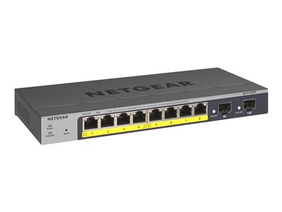  NETGEAR  Smart GS110TPv3 - conmutador - 8 puertos - inteligenteGS110TP-300EUS