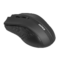 Nilox Ratón MOWI1001 Inalámbrico Amb.1600DPI Negro MOWI1001