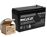 PHASAK Batería Phasak PHB 1207 compatible con SAI/UPS PHASAK según especificaciones PHB 1209