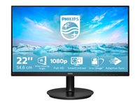 Philips V-line 221V8 - monitor LED - Full HD (1080p) - 22" 221V8/00
