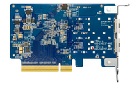 QNAP DUAL-PORT SFP+ 10GBE EXP. CARD CTLRLOW-PROFILE FORM FACTOR PCIE G3 QXG-10G2SF-NXE