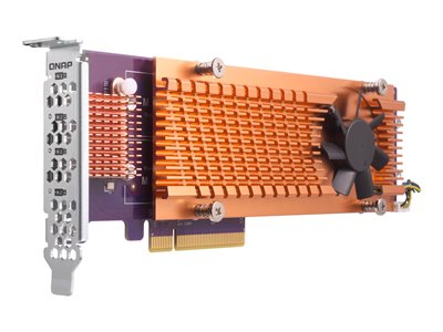  QNAP  QM2-4P-384 - controlador de almacenamiento - PCIe 3.0 - PCIe 3.0 x8QM2-4P-384