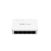 Ruijie Networks Reyee Unmanaged Switch 5xGb RJ45 Plastic Case RG-ES05G-L