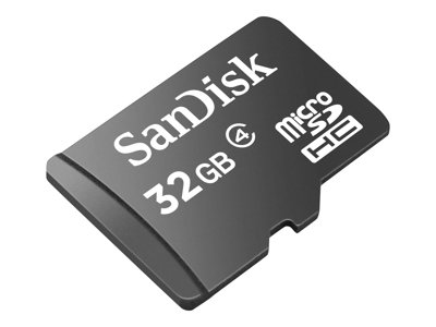  SANDISK  - tarjeta de memoria flash - 32 GB - microSDHCSDSDQB-032G-B35