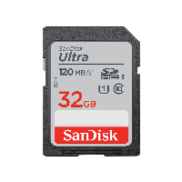 SanDisk Ultra 32GB SDHC Memory Card 120MB/s SDSDUN4-032G-GN6IN