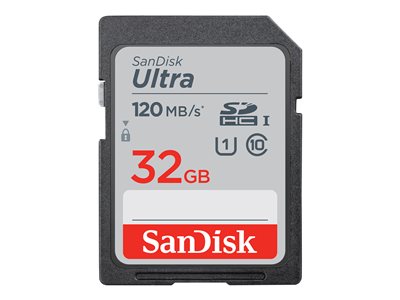  SANDISK  Ultra - tarjeta de memoria flash - 32 GB - SDHC UHS-ISDSDUN4-032G-GN6IN