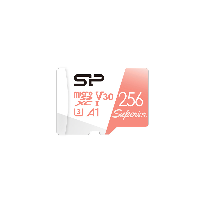 Silicon Power SP MicroSDXC 256GB Clase 10 V30 A1 SP256GBSTXDV3V20SP